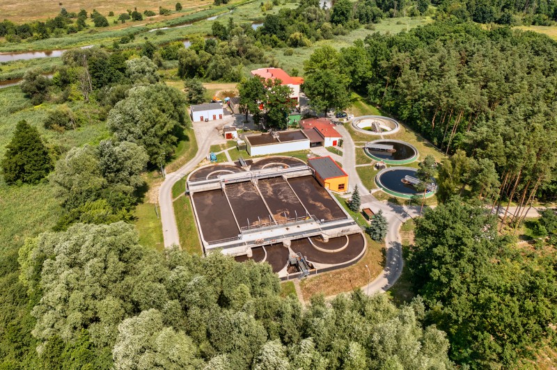 Oczyszczalnia Ścieków w Białobrzegach Białobrzegi